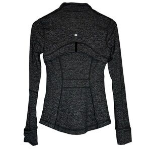 lululemon ahletica Women’s Black Heather Define Luon Athletic Zip Jacket Mint 🌱